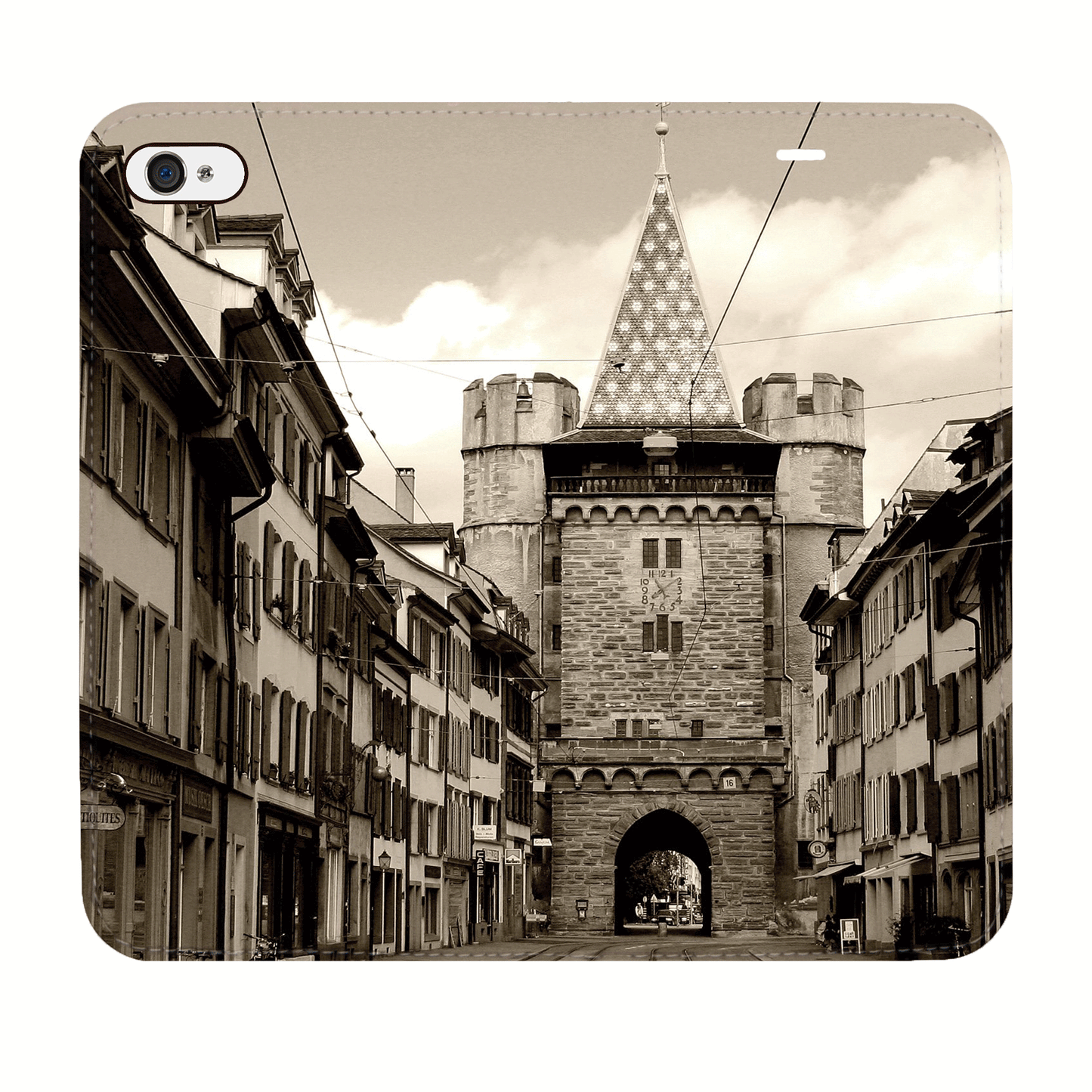 Spalentor Basel City Panorama Case für das iPhone 5/5S/SE 2016