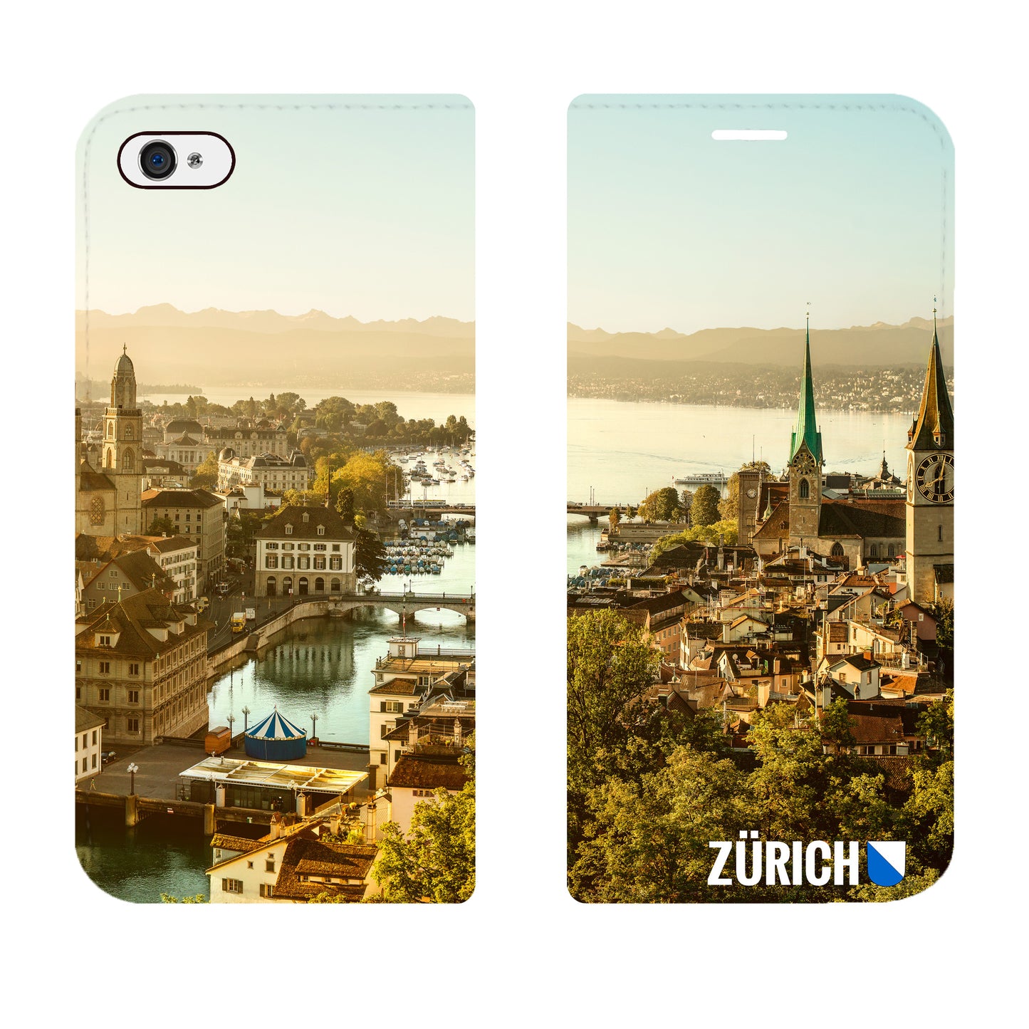 Zurich City From Above Panorama Case for the iPhone 5/5S/SE