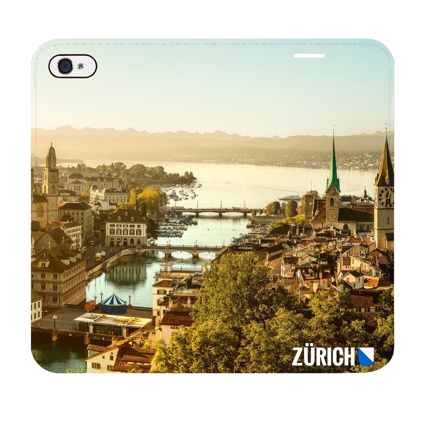Zurich City From Above Panorama Case for the iPhone 5/5S/SE