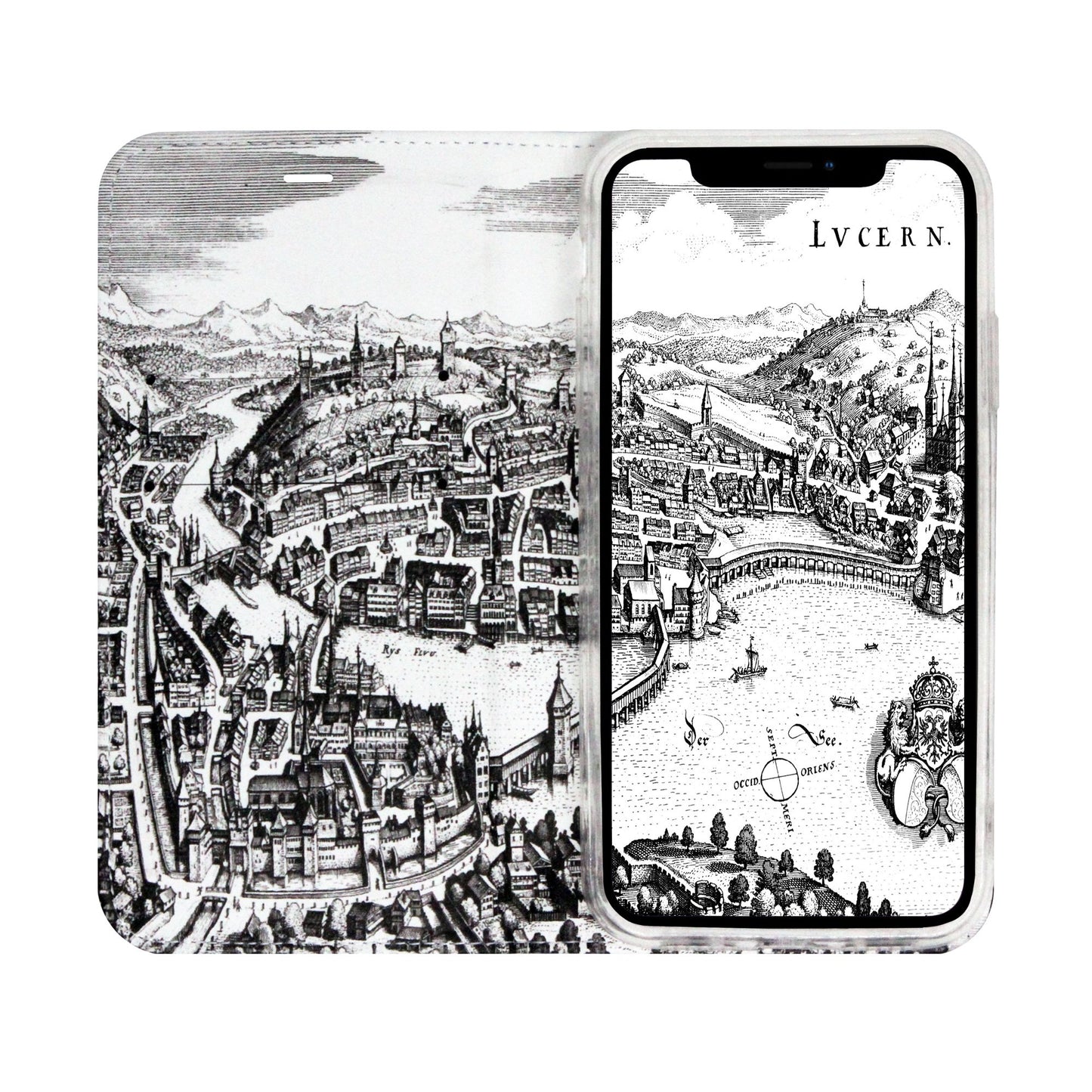 Lucerne City Panorama Case for the iPhone XR