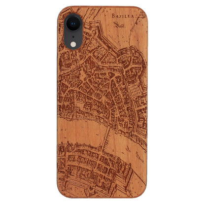 Basel Merian Eden Case aus Kirschholz für das iPhone XR