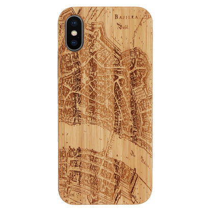 Basel Merian Eden Case aus Bambus für das iPhone X / XS