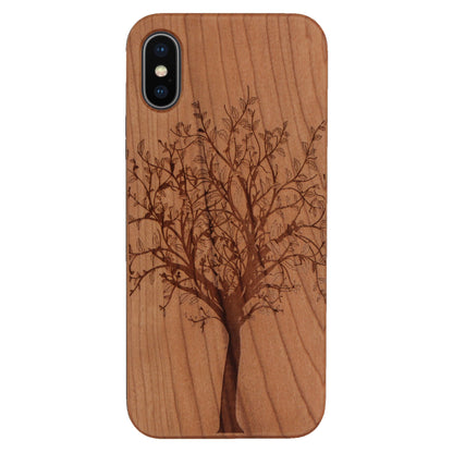 Lebensbaum Eden Case aus Kirschholz für das iPhone X / XS