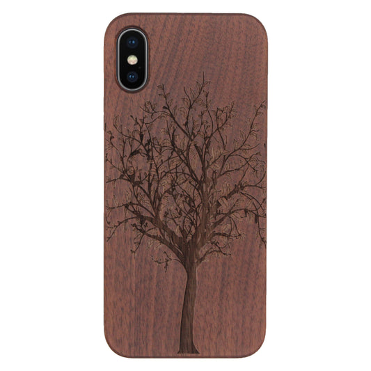 "Tree of Life" Eden Case made with Walnut Wood for the iPhone XS Max