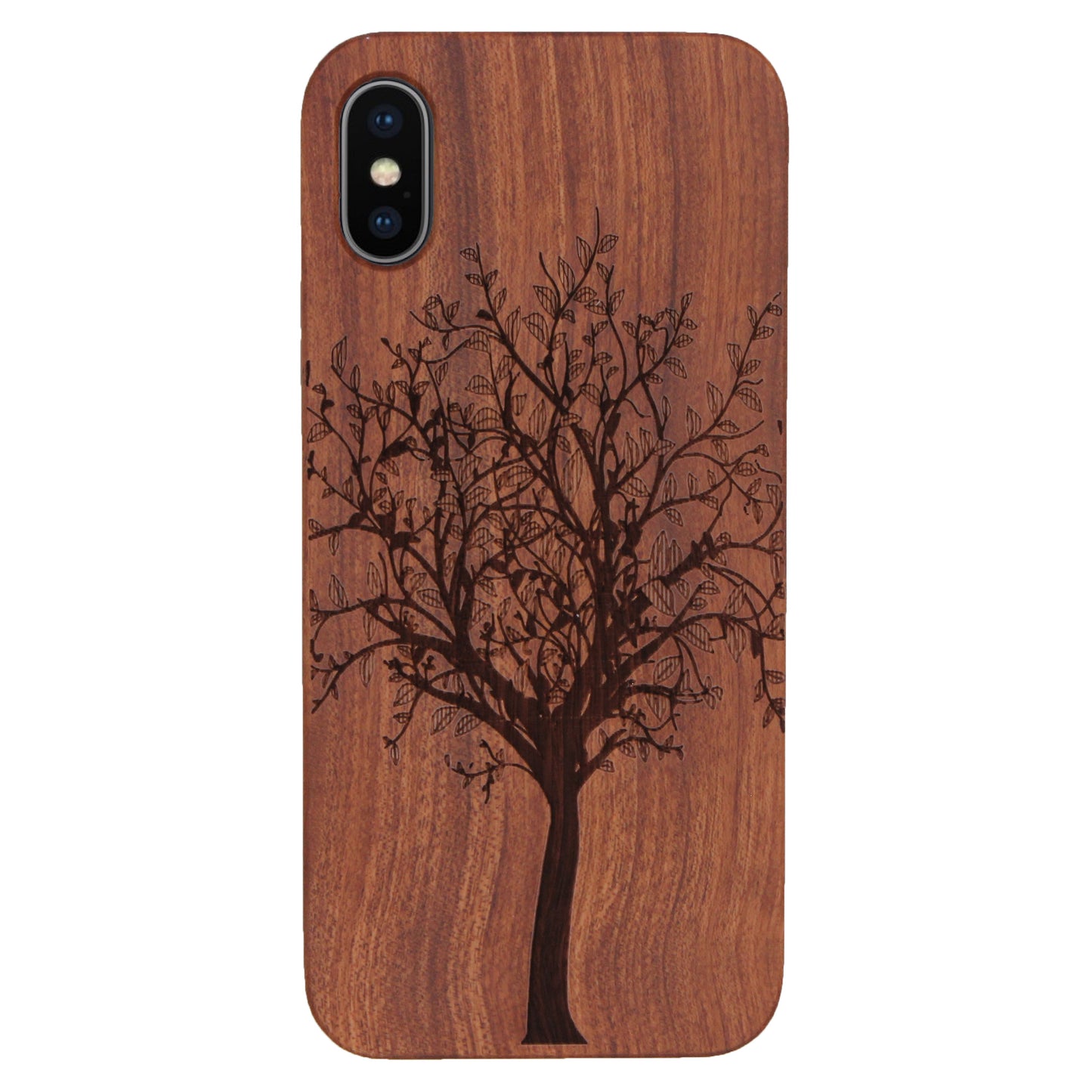 "Tree of Life" Eden Case made with Rosewood for the iPhone XS Max