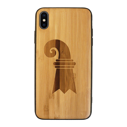 Baslerstab Eden Case made with Bamboo for the iPhone X / XS