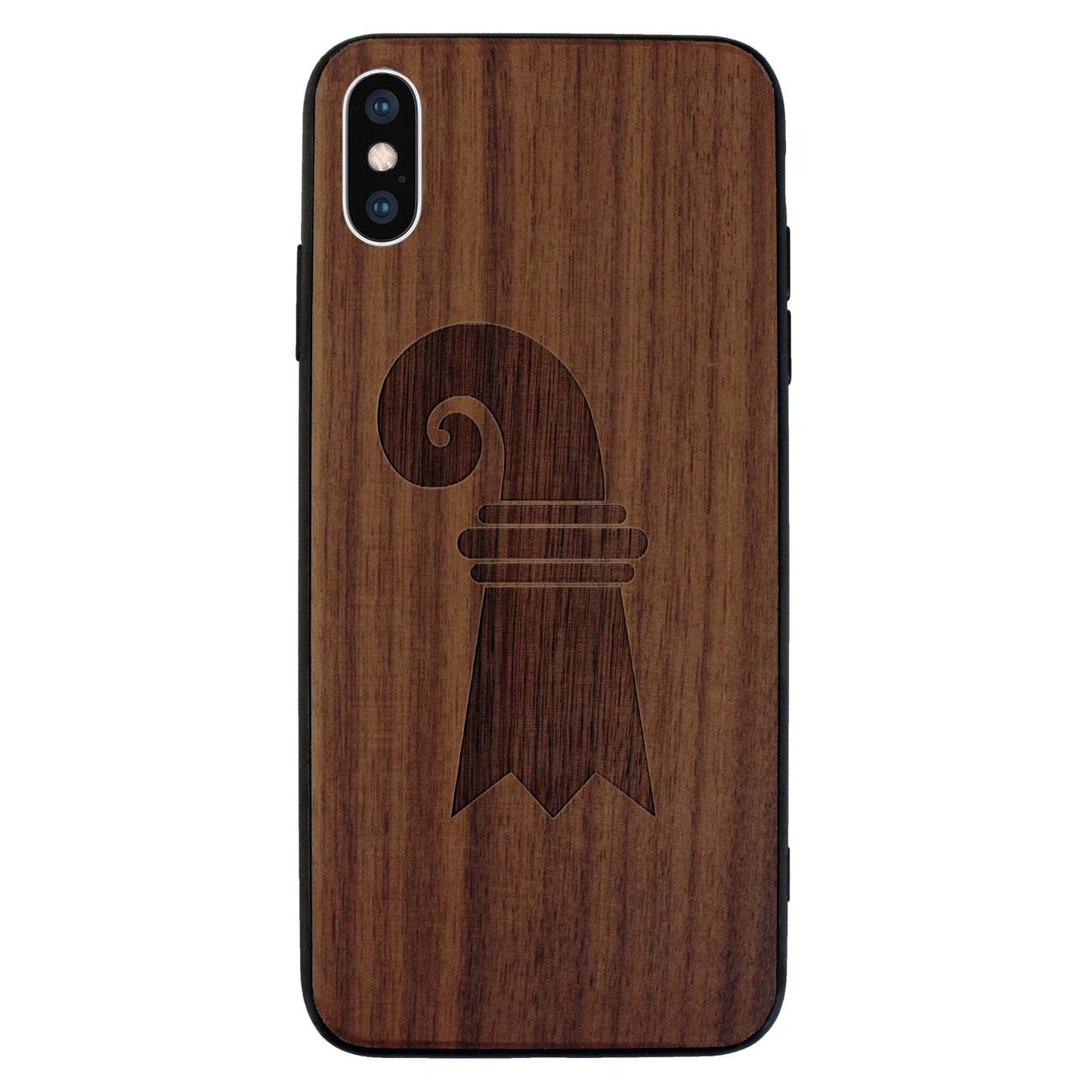 Baslerstab Eden Case made with Walnut Wood for the iPhone X / XS
