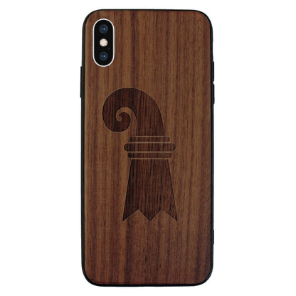 Baslerstab Eden Case made with Walnut Wood for the iPhone X / XS