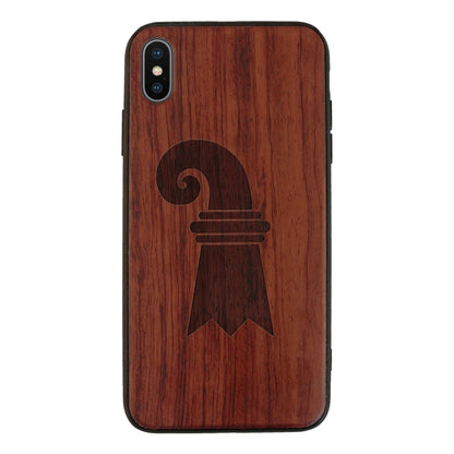 Baslerstab Eden Case made with Rose Wood for the iPhone X / XS