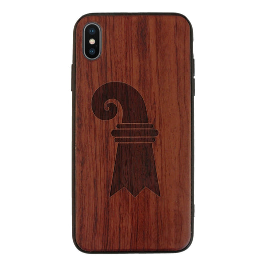 Baslerstab Eden Case made with Rose Wood for the iPhone X / XS