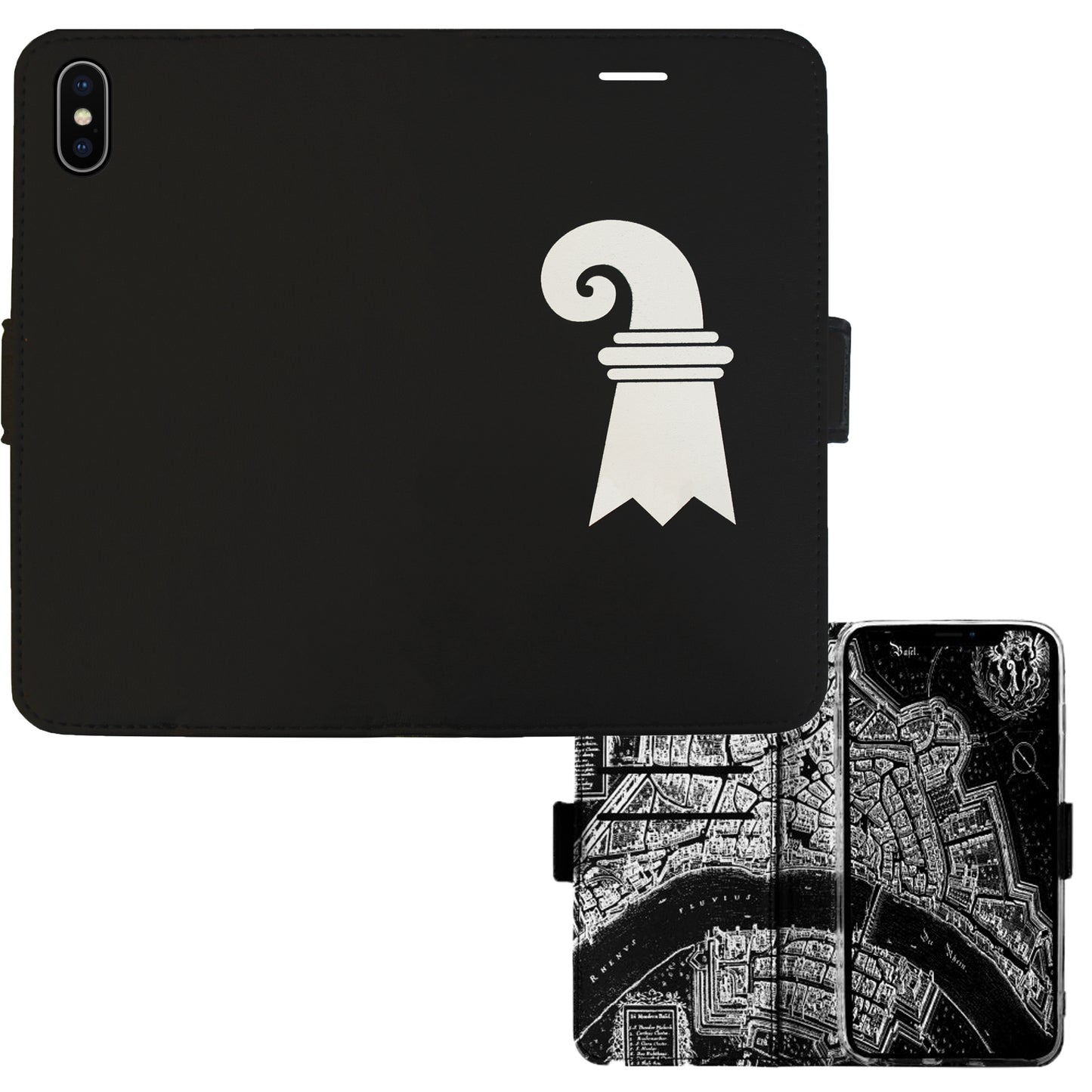 Baslerstab (Negative) Victor Case for the iPhone X / XS