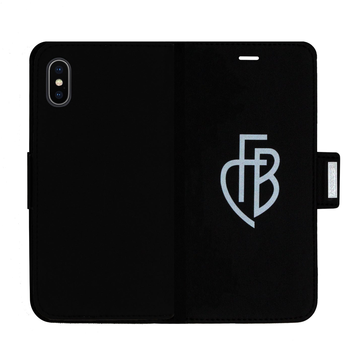 Black FC Basel Victor Case for the iPhone X / XS