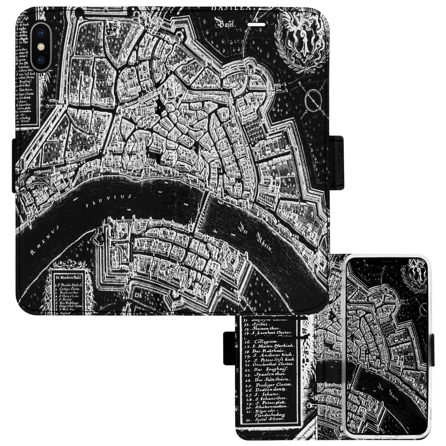 Basel Merian (Negative) Victor Case for the iPhone XS Max