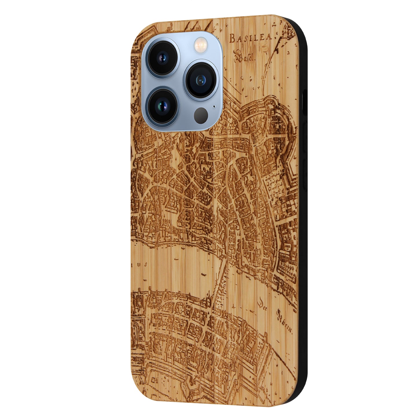 Basel Merian Eden Case made with Bamboo for the iPhone 13 Pro