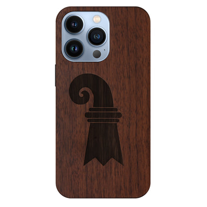 Baslerstab Eden Case made with Walnut Wood for the iPhone 13 Pro