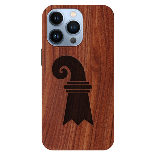 Baslerstab Eden Case made with Rose Wood for the iPhone 13 Pro