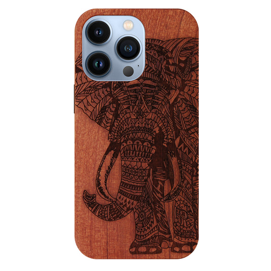 Elephant Eden Case made with Rose Wood for the iPhone 13 Pro