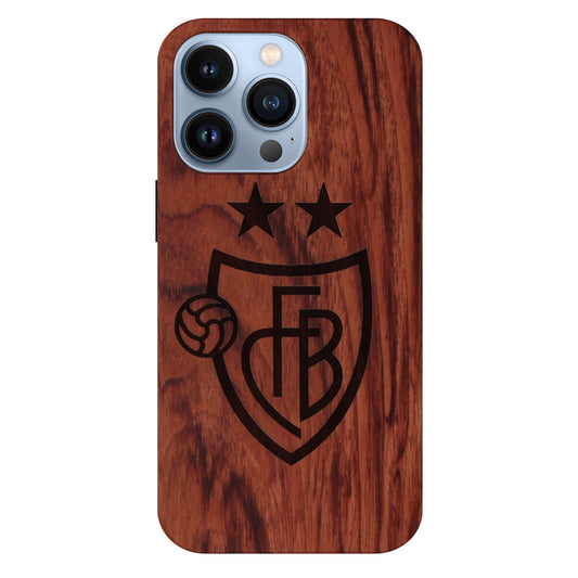 FC Basel Eden Case made with Rose Wood for the iPhone 13 Pro