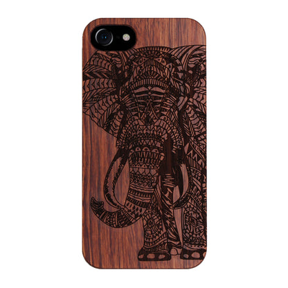 Elephant Eden Case made with Rose Wood for the iPhone 6/6S/7/8/SE 2020/SE 2022