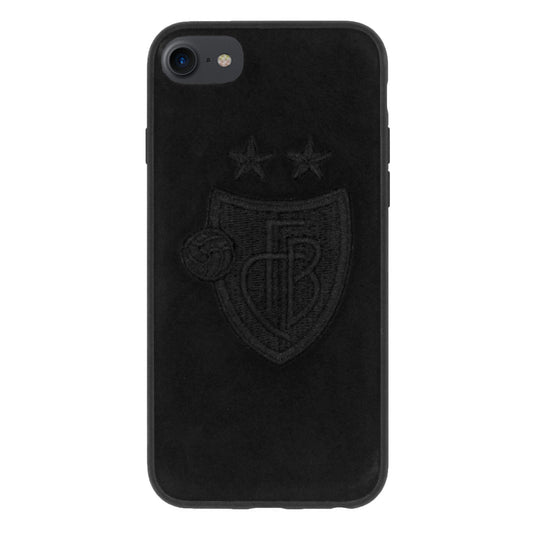 FC Basel 1K Stitch Case for the iPhone 6/6S/7/8/SE 2020/SE 2022 (Black-on-Black)
