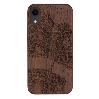 Basel Merian Eden Case aus Nussbaumholz für das iPhone XR