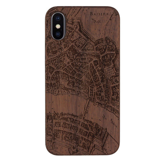 Basel Merian Eden Case made with Walnut Wood for the iPhone X / XS
