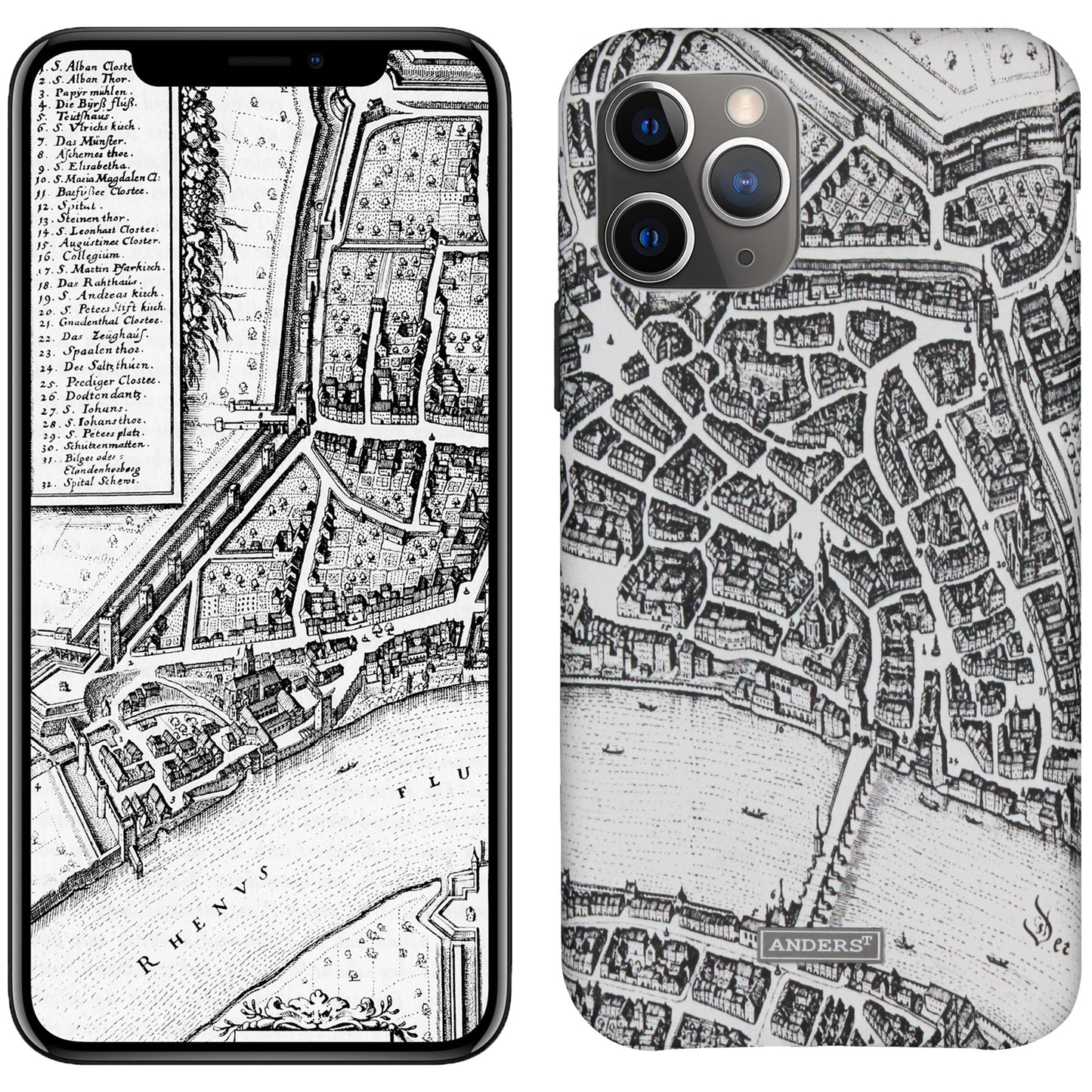 Basel Merian 360° Deluxe Case for the iPhone 11 Pro