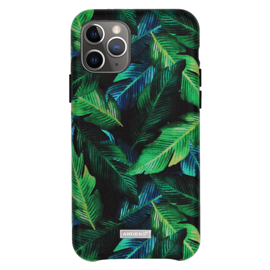 Tropical Leaves 360° Deluxe Case for the iPhone 11 Pro