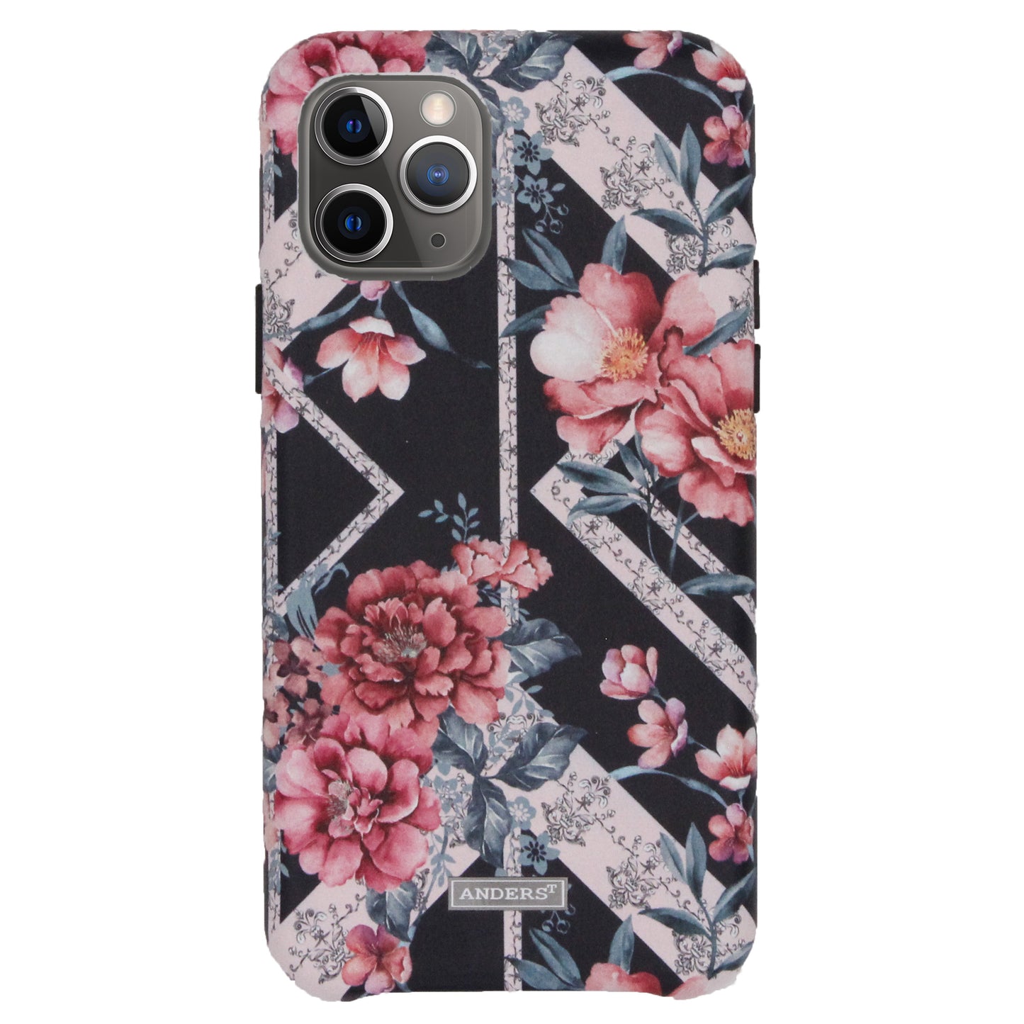 Black Flower 360° Case für das iPhone 11 Pro