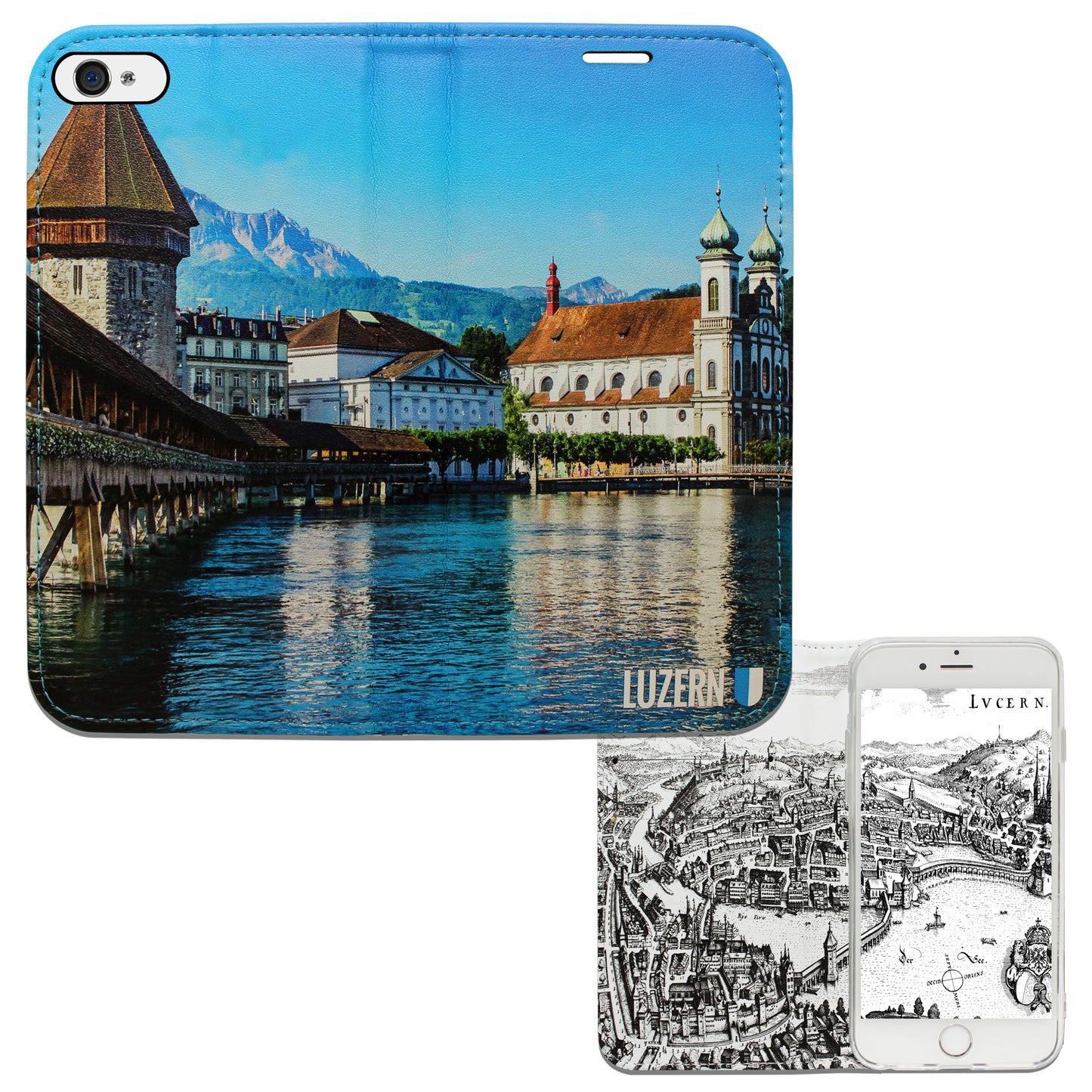 Luzern City Panorama Case für das iPhone 5/5S/SE 2016