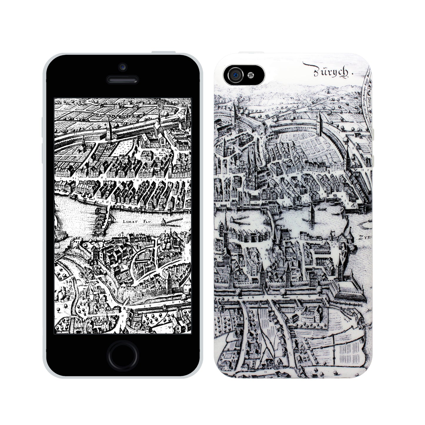 Zürich Merian 360° Case für das iPhone 5/5S/SE 2016