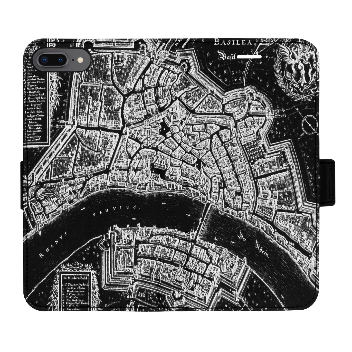 Basel Merian Negativ Victor Case für das iPhone 6/6S/7/8 Plus