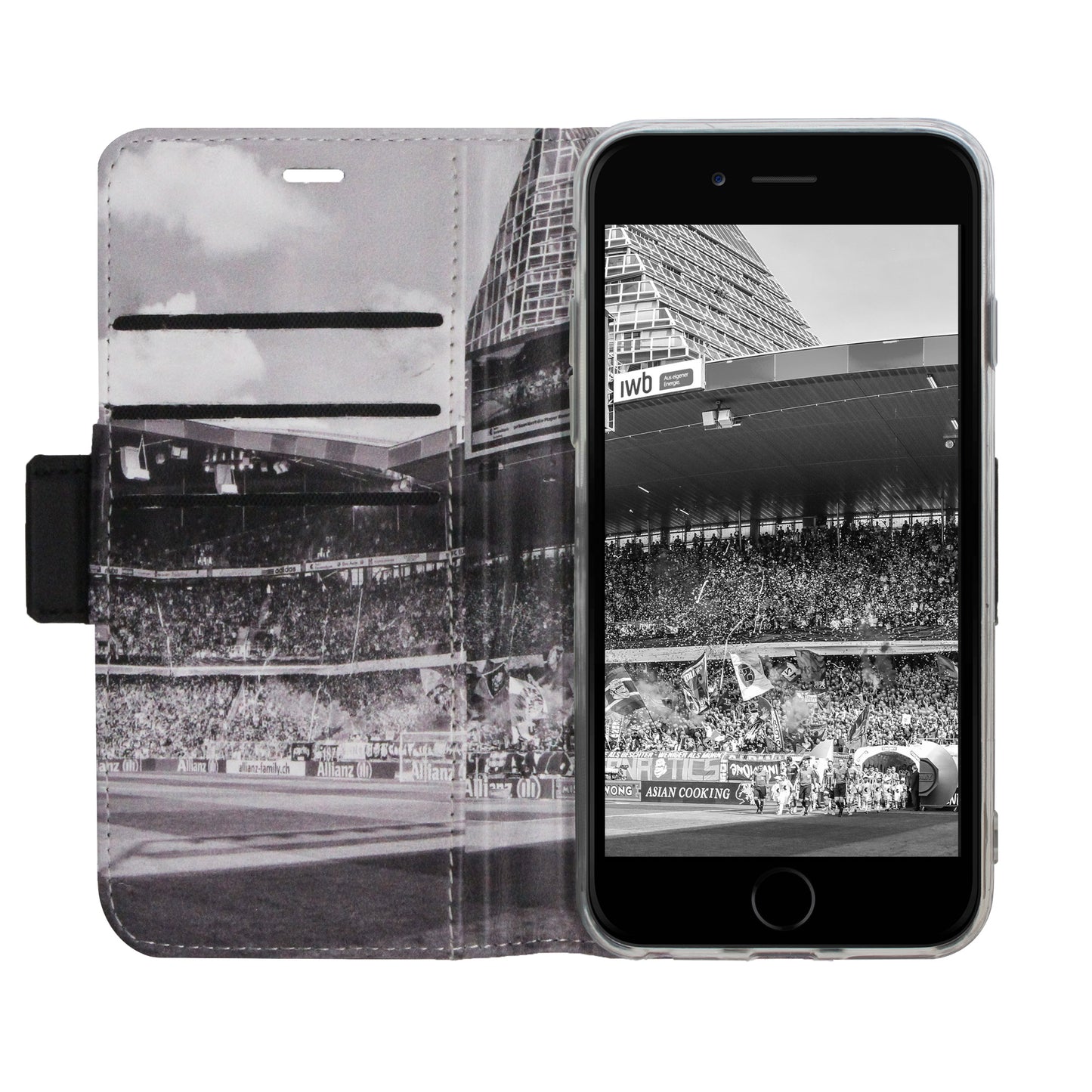 Black FC Basel Victor Case for the iPhone 6/6S/7/8/SE 2020/SE 2022
