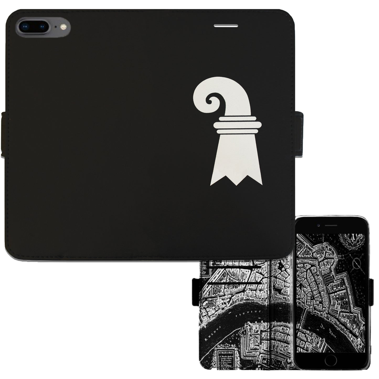 Baslerstab (Negative) Victor Case for the iPhone 6/6S/7/8 Plus