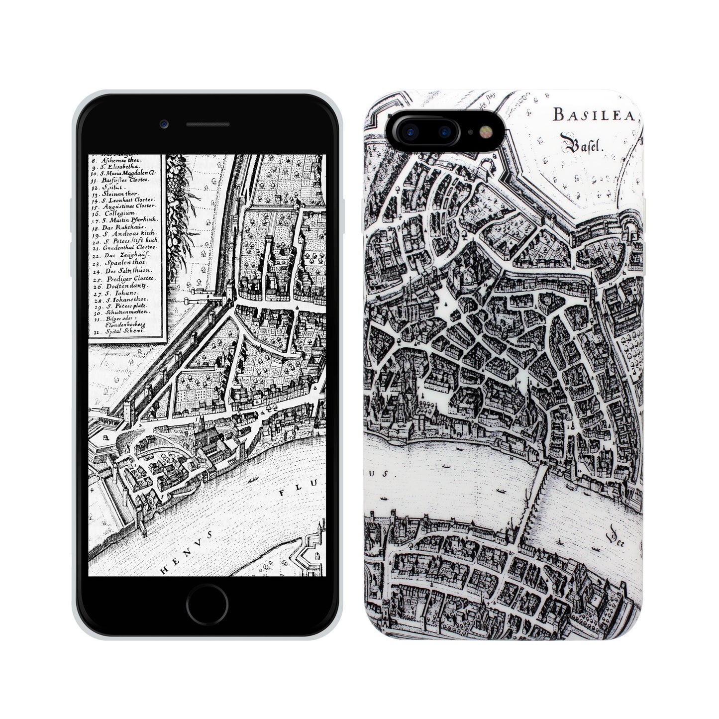 Basel Merian 360° Case für das iPhone 7 / 8 Plus