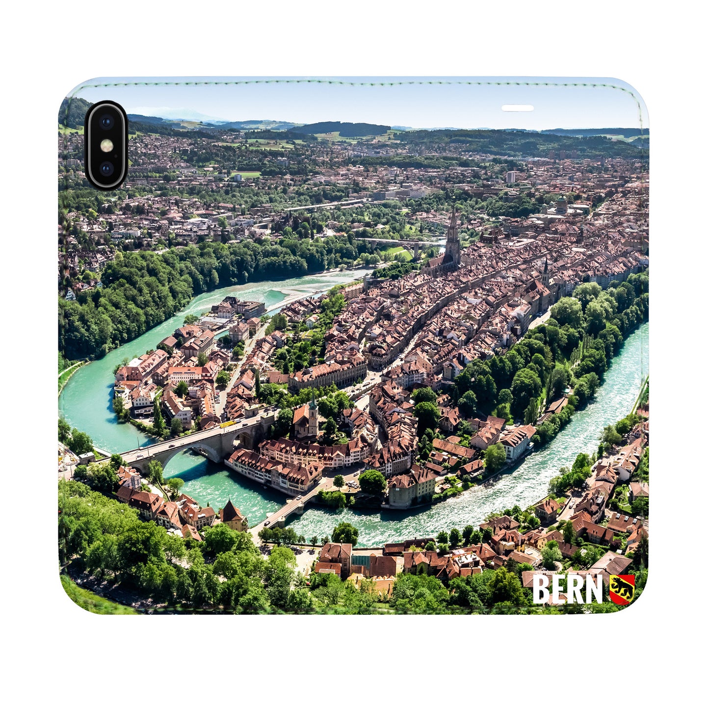 Bern City Panorama Case for the iPhone X / XS