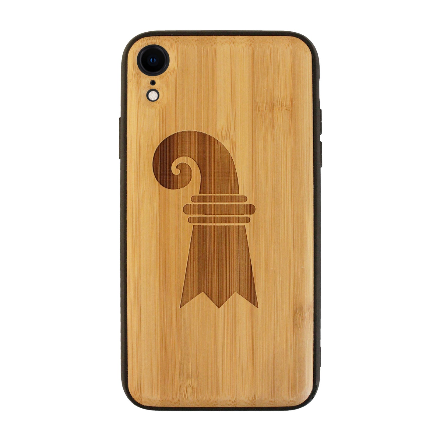 Baslerstab Eden Case aus Bambus für das iPhone XR