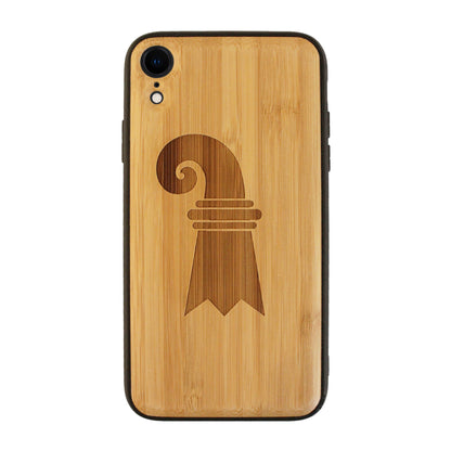 Baslerstab Eden Case aus Bambus für das iPhone XR