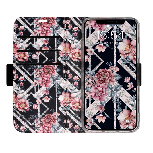 Black Flower Victor Case for the iPhone 11