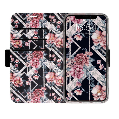 Black Flower Victor Case für das iPhone 11