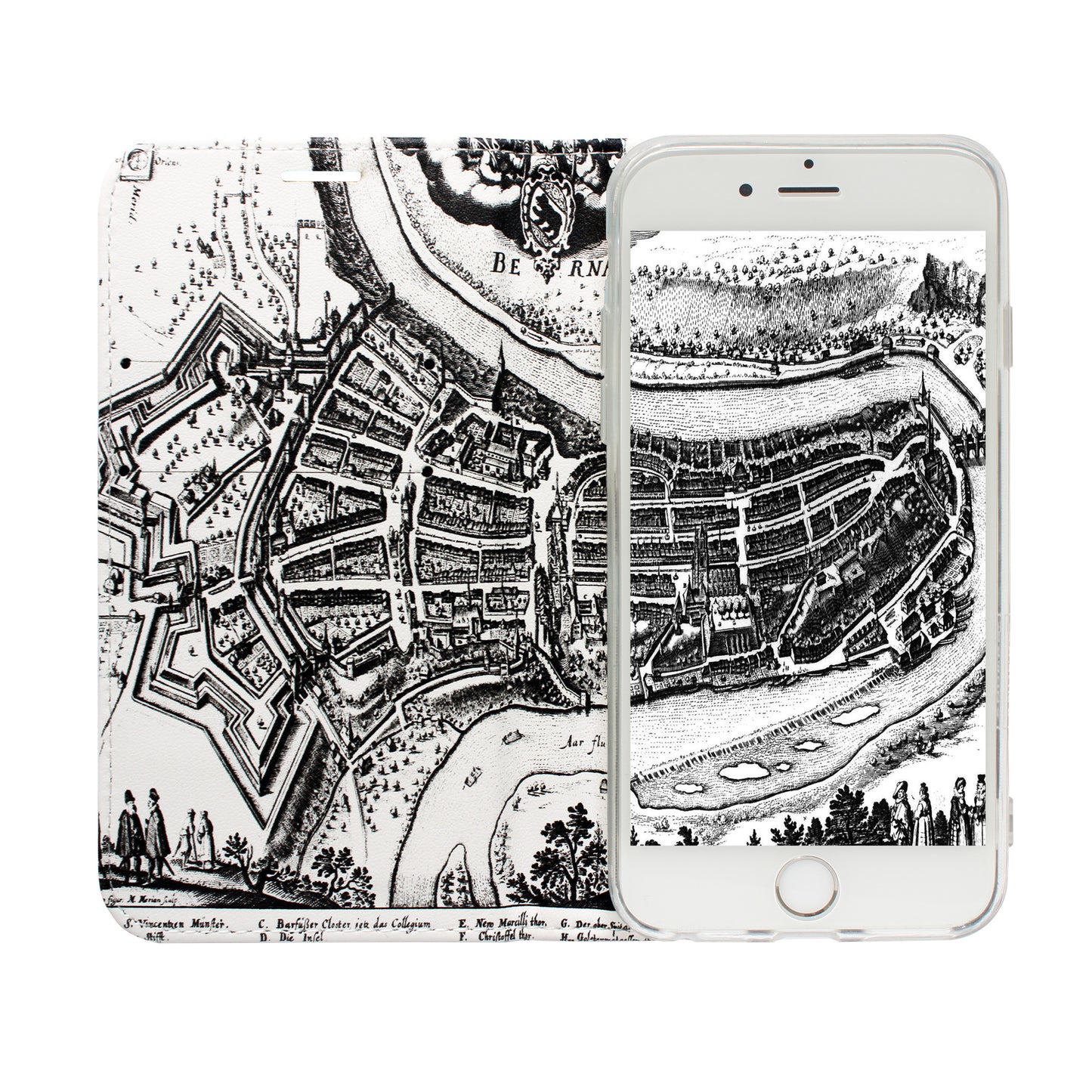 Bern City Panorama Case für das iPhone 5/5S/SE 2016