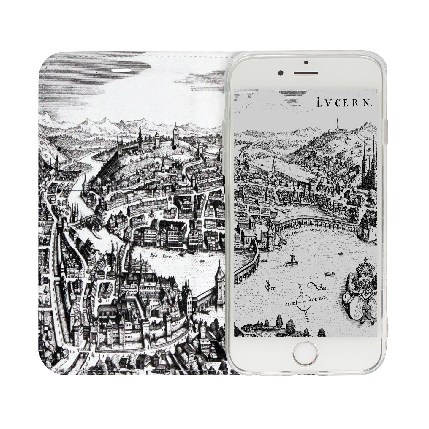Luzern City Panorama Case für das iPhone 5/5S/SE 2016