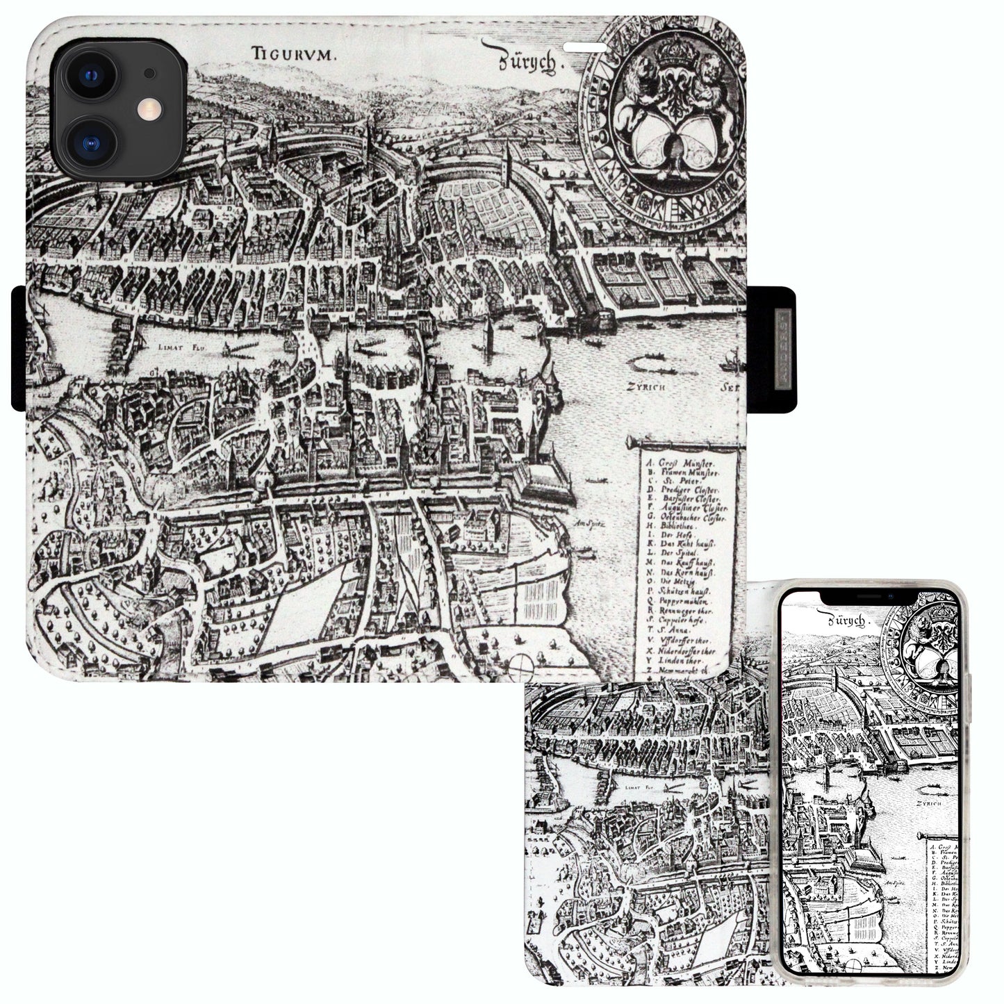 Zürich Merian Victor Case für das iPhone 11