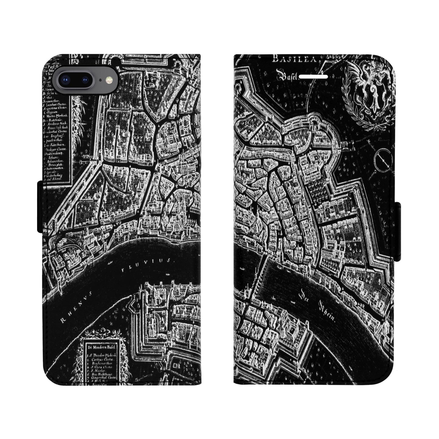 Basel Merian Negativ Victor Case für das iPhone 6/6S/7/8 Plus