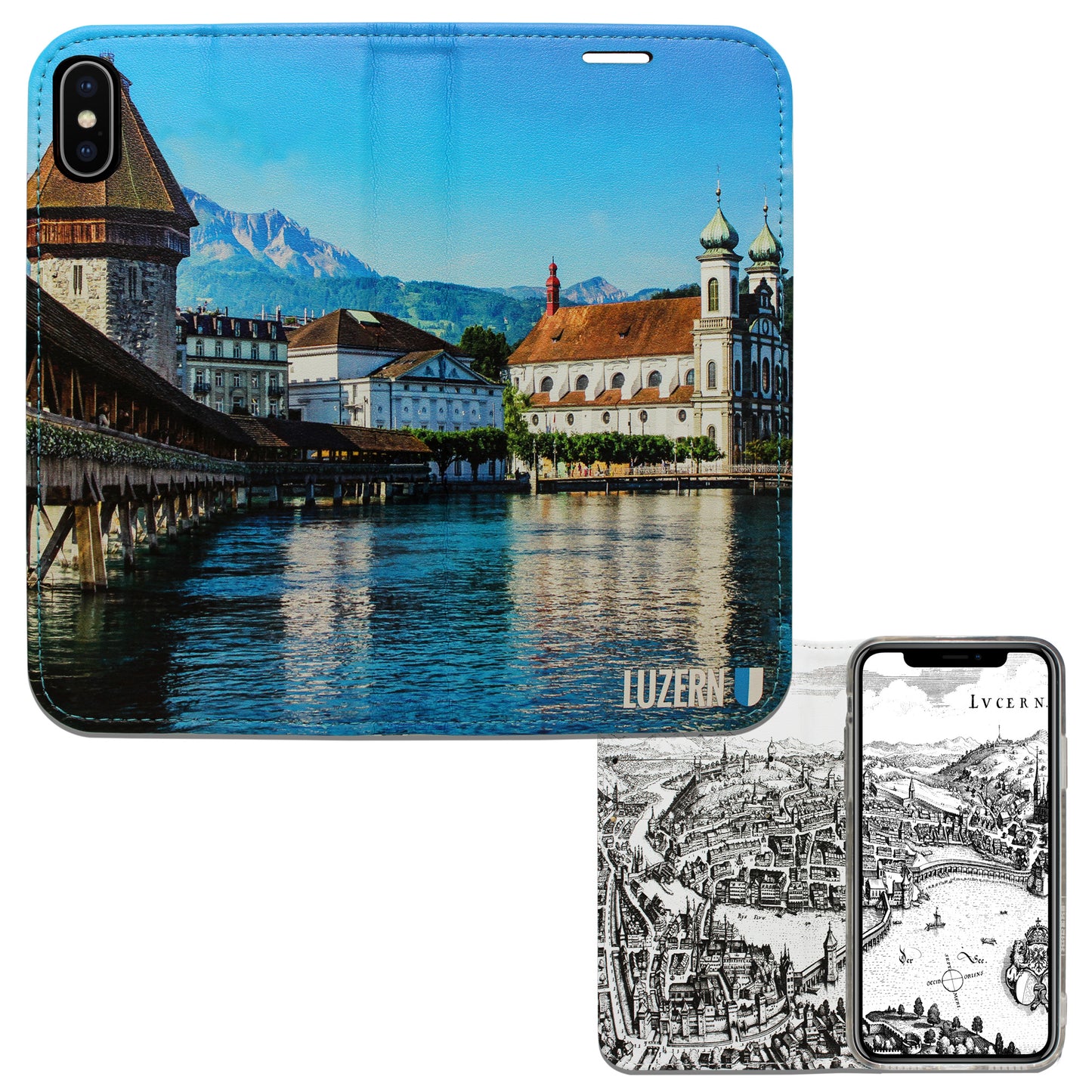 Lucerne City Panorama Case for the iPhone X / XS