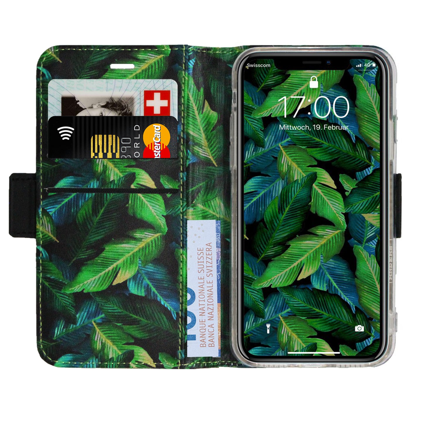Tropical Leaves Victor Case for the iPhone 11 Pro