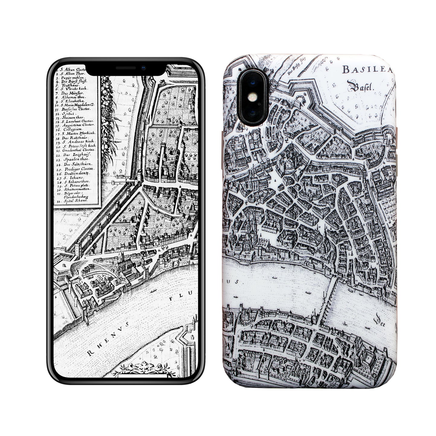 Basel Merian 360° Case for the iPhone X / XS
