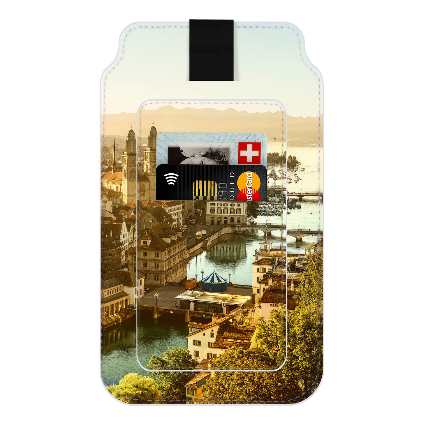 Zürich von Oben Peek-A-Boo Case