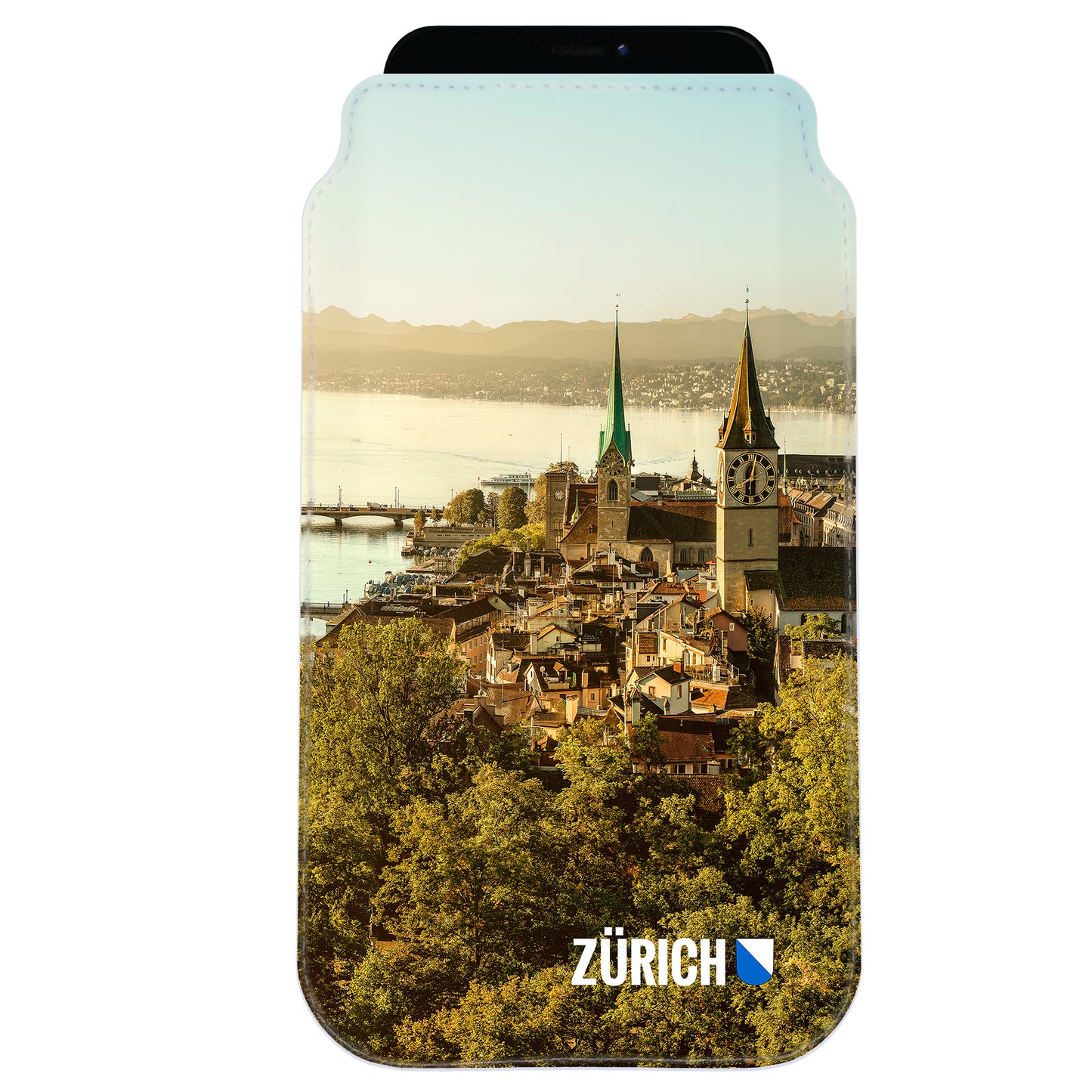 Zürich von Oben Peek-A-Boo Case