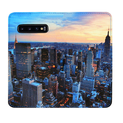 New York City Manhattan Panorama Case für das Samsung Galaxy S10
